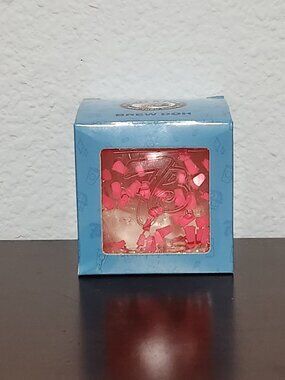 Exclusive 7B Coffee 7 Brew Doh Pink Confetti Cube Squishy Needoh NIB
